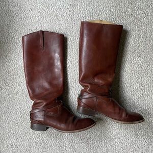 FRYE Women's Lindsay Plate Knee-High Boot - Size 9